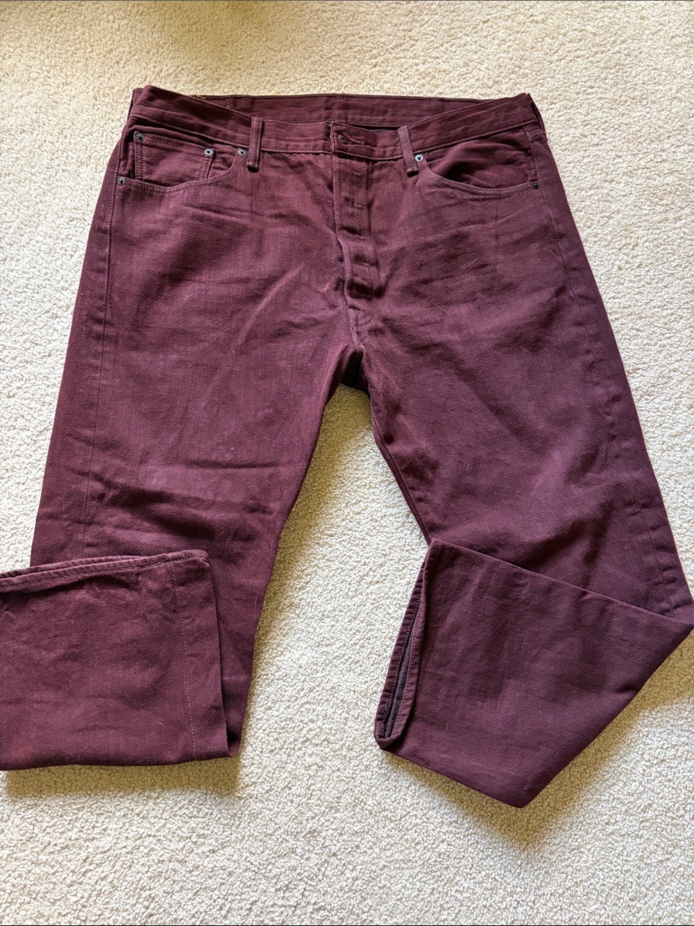 Levi’s Men’s 501 XX 40x30 Button Fly Denim Pants